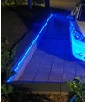 5 meter RGB vandtæt LED strip - 230V, 60 LED, 5W pr. meter!