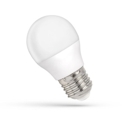 Billede af 1W LED pære - G45, kompakt, E27 - Dæmpbar : Ikke dæmpbar, Kulør : Kold