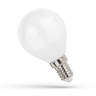 Billede af 1W LED kronepære - G45, kultråd, matteret glas, E14 - Dæmpbar : Ikke dæmpbar, Kulør : Varm hos LEDProff DK