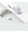 150cm 50W komplet LED armatur - 3 års garanti, 120 lm/w