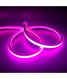 5m 8W/m AnyCut Neon Flex 10x10 Lilla/Pink LED strip - 12V DC, Lilla/Pink, Ingen klippeafstand