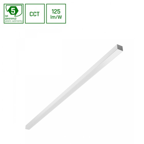 Allday Basic 50W - CCT 230V IP20 1503x42x37mm, hvid