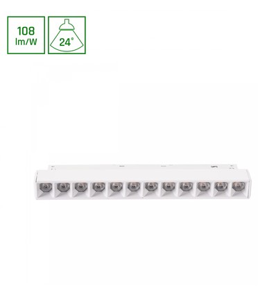 SHIFT Basic - Gitter S Lineær Armatur 12W