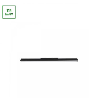 SHIFT Basic Line M - Lineær Armatur, 600mm, 20W, 4000K, Sort