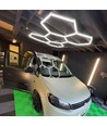168W RA95 Hexagon LED 5 felter komplet sæt - Inkl. strømtilslutning