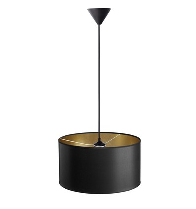 Isabella Castillo Ø40 Pendel Lampe E27 i Sort/Guld- Nielsen Light