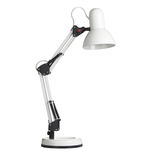 Outlet: Alba Arkitektlampe E14 i Hvid - Nielsen Light