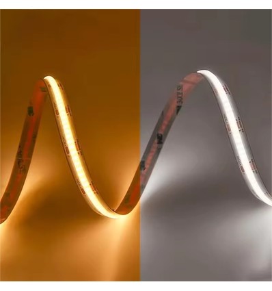 5m 10W/m CCT COB-LED strip RA97 - 24V DC, IP20, 512 LED pr. meter