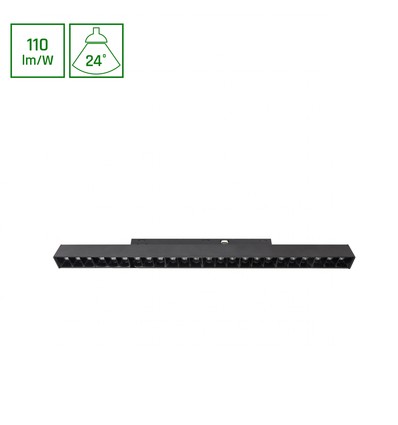 SHIFT Basic - Gitter, Lineær Lampe, 330mm, 18W, 2700K, Sort