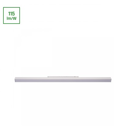 System Shift Basic - Line M Lineær Lamp 600mm, 20W, 4000K, Hvid