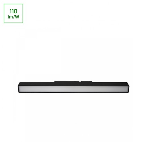 SHIFT Basic Line S 15W - Lineær Armatur 300mm, 4000K, Sort