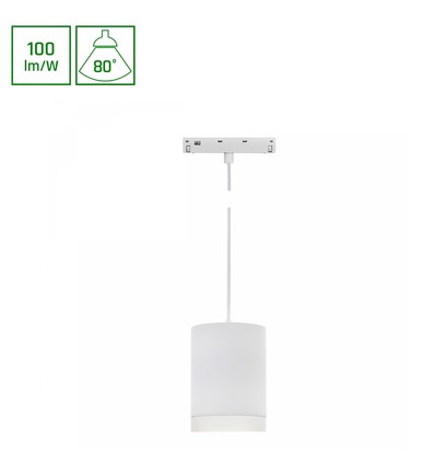 7W SHIFT BASIC SPOT RING skinnespot, 48V - Neutral hvid, 48V DC, Ø5,5 x 10 cm