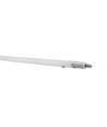 150cm Gennemfortrådet Værkstedslampe LED - 45W LED armatur, 5400lm, IP65