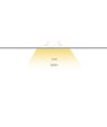 LED nødbelysning spot til loft, 3W - 3 timers batteri, Hul:Ø7,5-12,5cm, Philips LED, Sort