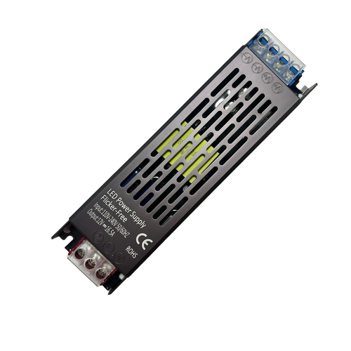 200W / 12V DC strømforsyning - 16,6A, IP20 indendørs, Flicker free