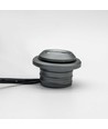 1W Ø2,9cm SPOT29 møbelspot indbygning RA90 - 12V DC, Hul: Ø2 cm, Mål: Ø2,9 cm, Børstet stål