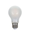 E27 5W LED pære - A60, frostet glas, 6400K, 600lm, 300° spredning