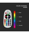 A60 pære 6W E27 - RGB, fjernbetjening, dæmpbar, 6400K