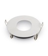 GU10 indbygningsspot - Mat hvid, rund, aluminium, hul: Ø7,5 cm, mål: Ø8,8 cm, uden lyskilde