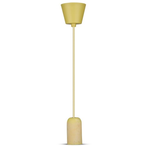 E27 Beton Pendel Lampe-Gul