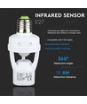Infrarød Sensor E27 - Maks: 60W LED
