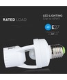 Infrarød Sensor E27 - Maks: 60W LED