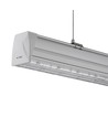 150cm 50W dæmpbar LED Linear Follow Trunking - 160lm/W, 90°, 4000K, til skinnesystem, ophængt montering