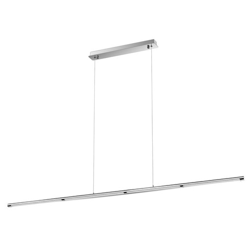 36W LED Designer Pendel - Elegant, Lys-krom, 4000K, Ø1820mm