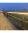 5 m. vandtæt ridebane strip (Type Q) - 230V, IP67, 120 LED, 6W pr. meter