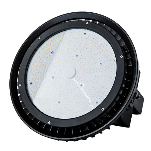 500W LED Highbay - Meanwell dæmpbar, 4000K, sort hus+sort ring