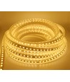 5m 10W/m vandtæt LED strip (Type X-2) - 230V, IP67, 1300lm/m, Kan klippes for hver 10cm, op til 100m