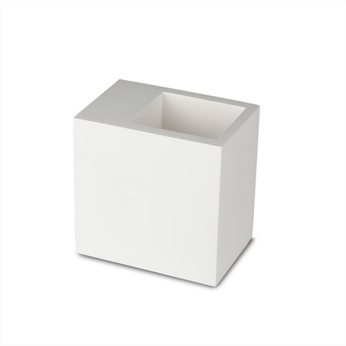 G9 lampe - firkantet, hvid