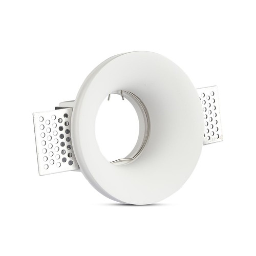 EN: VT-859 GU10 FITTING ROUND-WHITE
