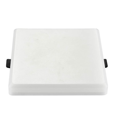 15W Firkantet mini LED panel - Samsung LED chip, 1500lm, 6400K, 5 års garanti, Hul: 9,5 x 9,5 cm, Mål: 12 x 12 cm