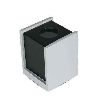 GU10 påbygningsspot - Grå/Gun black, betonlook, IP20 indendørs, uden lyskilde