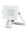 30W LED projektør med sensor - IP65 udendørs, 5 års garanti, Samsung LED chip
