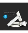 30W LED projektør med sensor, Samsung LED chip - IP65, hvid, 6400K, 5 års garanti