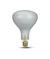8W R125 LED Kultrådspære - Dæmpbar, R125, E27, 230V