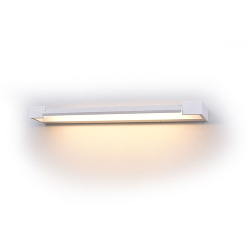 18W Væglampe - LED, 4000K, hvid hus, IP44