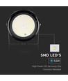 500W LED Sports projektør, 135lm/W - Samsung LED chip, Meanwell driver, IP65, dæmpbar, 5000K
