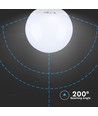 G120 LED Pære 18W E27 - Plast, Samsung Chip, 6400K