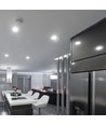 18W LED Panel - Justerbar, Samsung Chip, 6400K, Firkantet