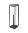 2W LED Solar Bollard - Samsung LED-chip, 3000K, grå hus