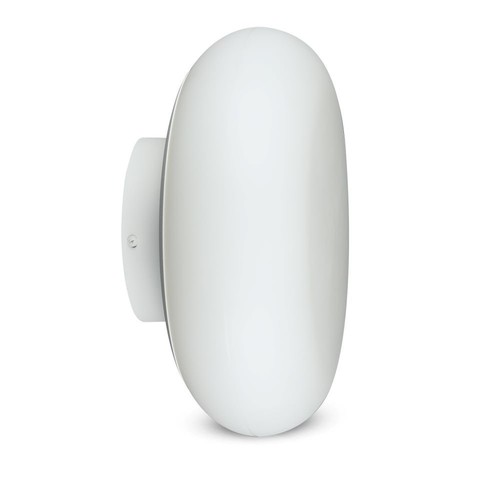 LED Væglampe 40W - Designer, TRIAC Dæmpbar, 3000K, Hvid