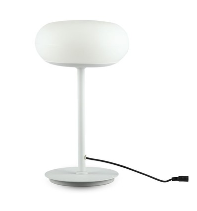 25W LED Bordlampe - Designer, Touch Dæmpbar, 3000K, Hvid