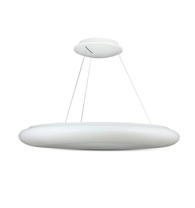 105W designer hængeloftlampe LED - TRIAC dæmpbar, 3000K, hvid