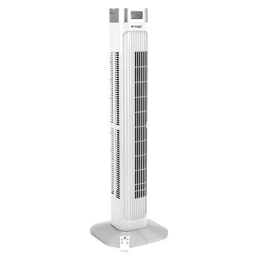 55W LED tårnvifte - temperaturvisning, fjernbetjening, 36 tommer