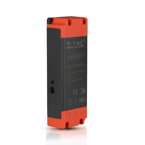 16A Wi-Fi temperatur og fugtigheds-styring - Scheduler, Smart Home, app styret, IP20