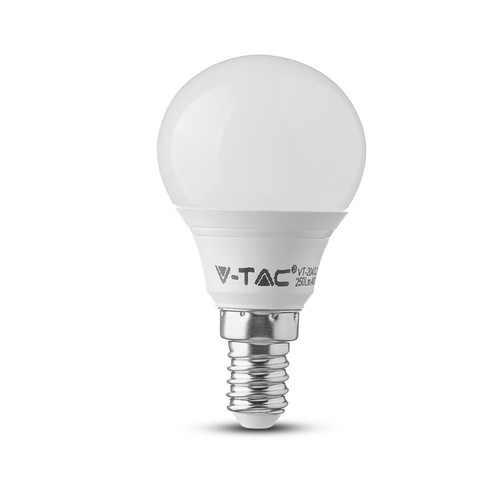 5,5W P45 LED E14 - Plastik Pære, 4000K, 6 stk/pakke