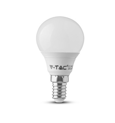 5,5W P45 LED E14 - Plastik Pære, 4000K, 6 stk/pakke